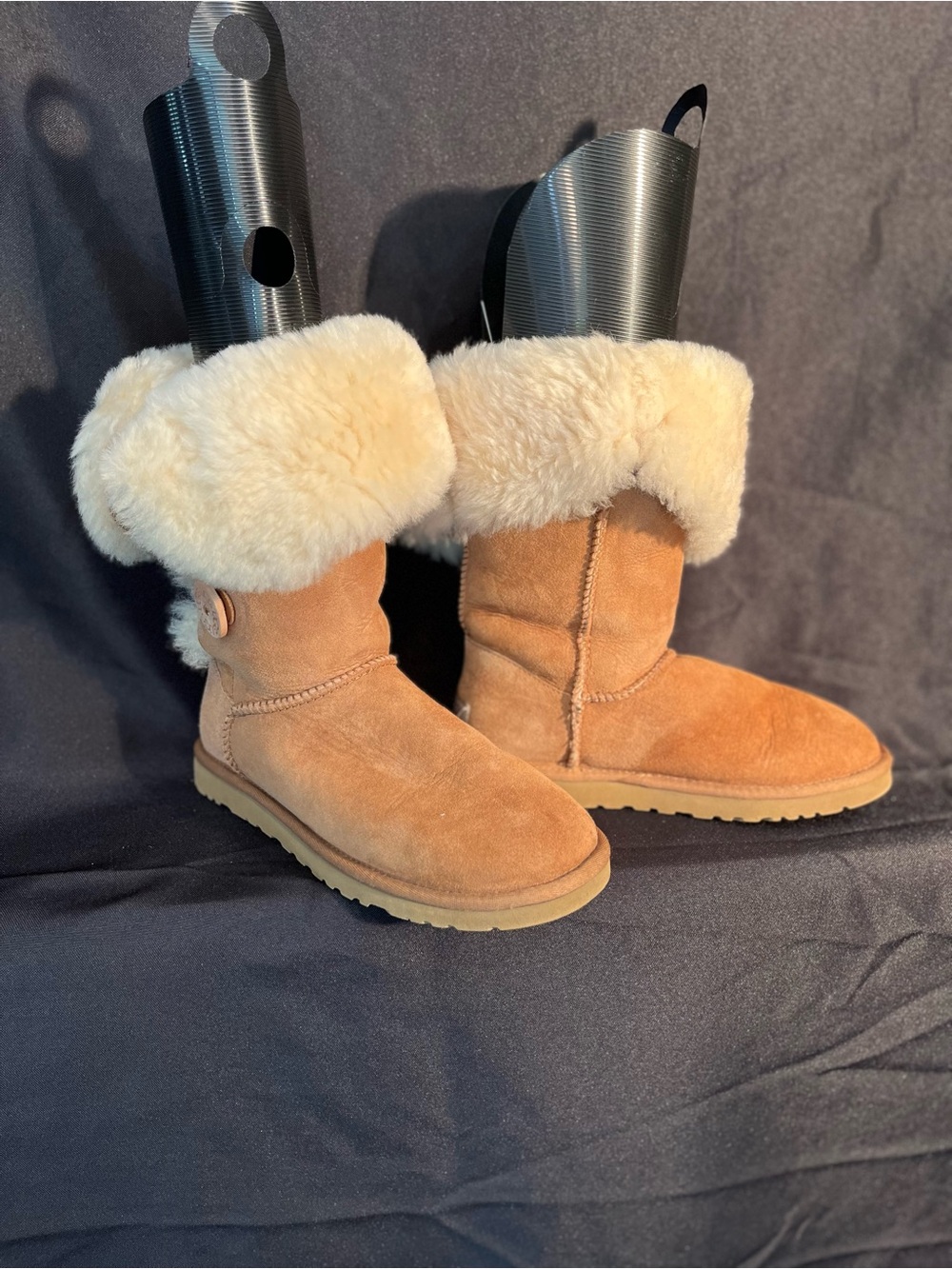 UGG Bailey Button Triplet Boots - Picture 2 of 9